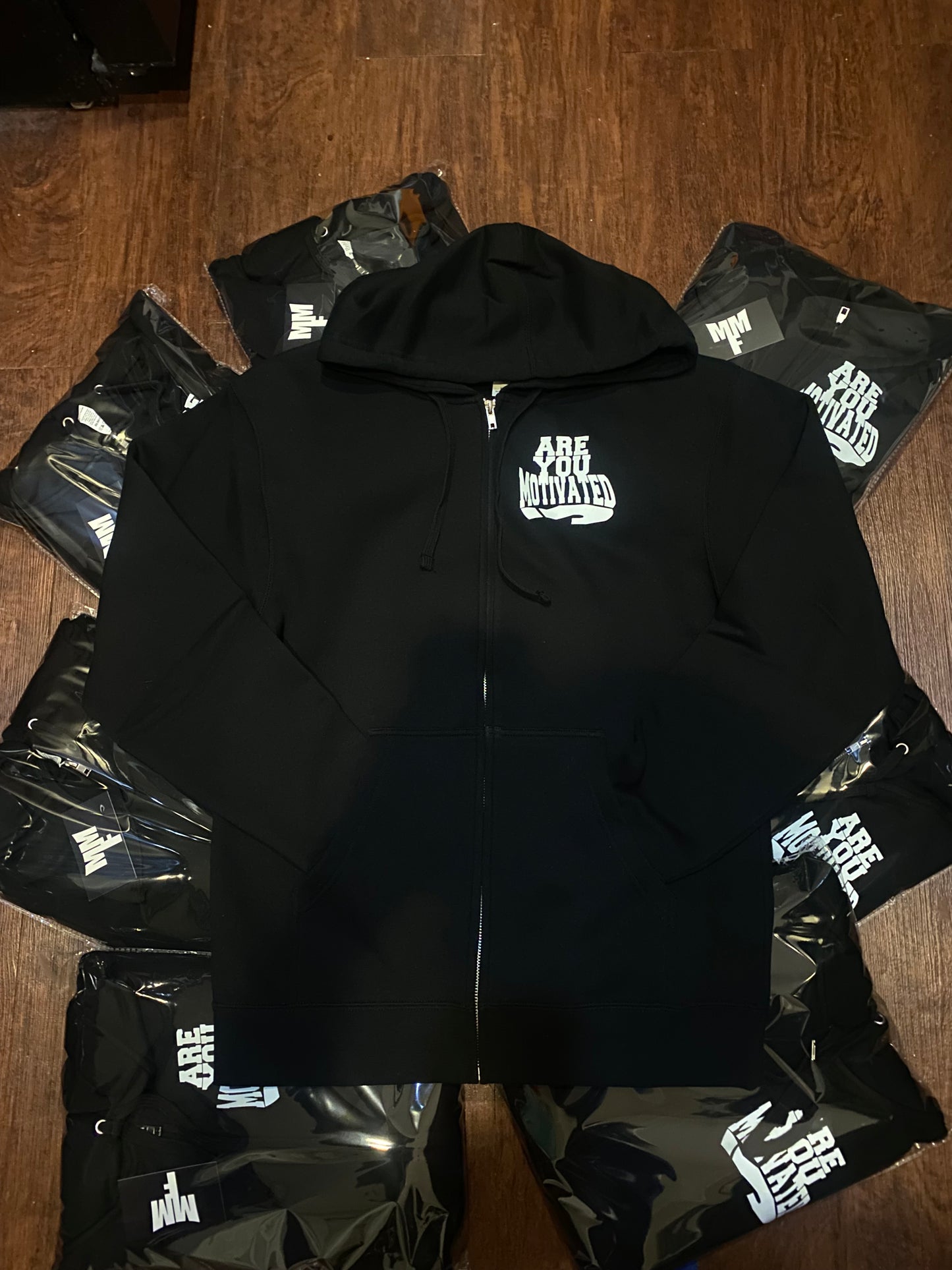 “More not Less” Zip-Up