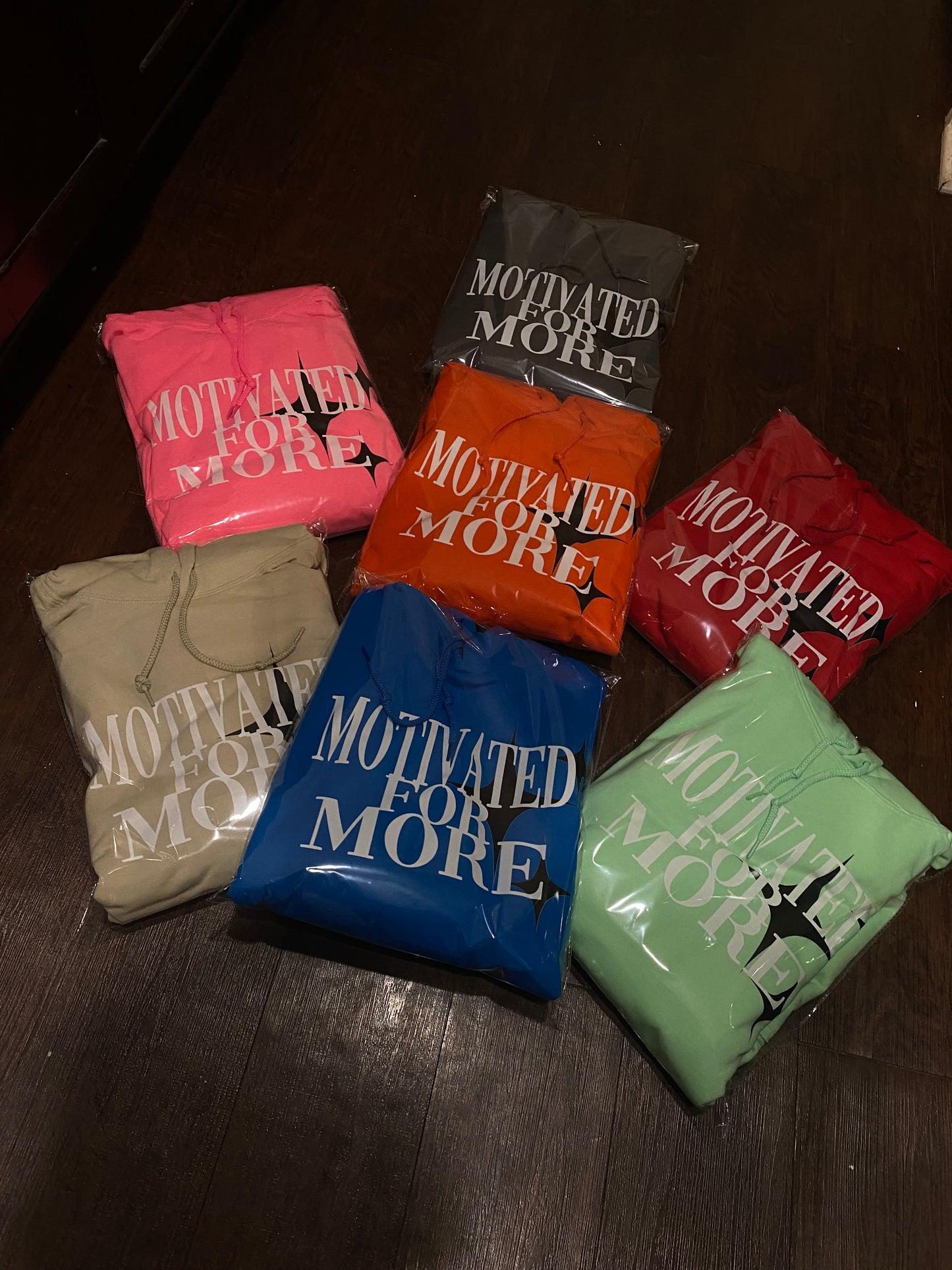 "Motivated For More" Hoodies