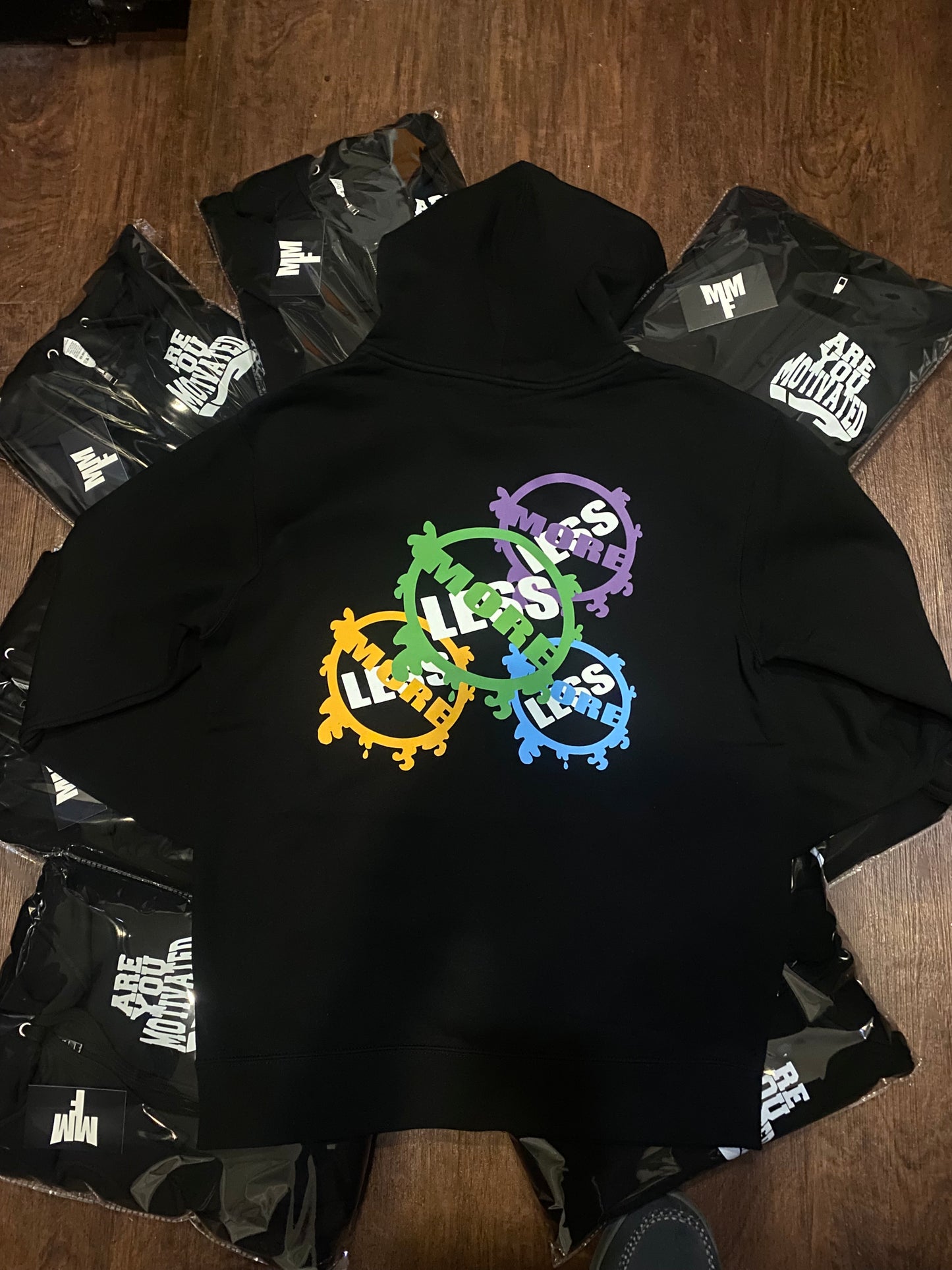 “More not Less” Zip-Up