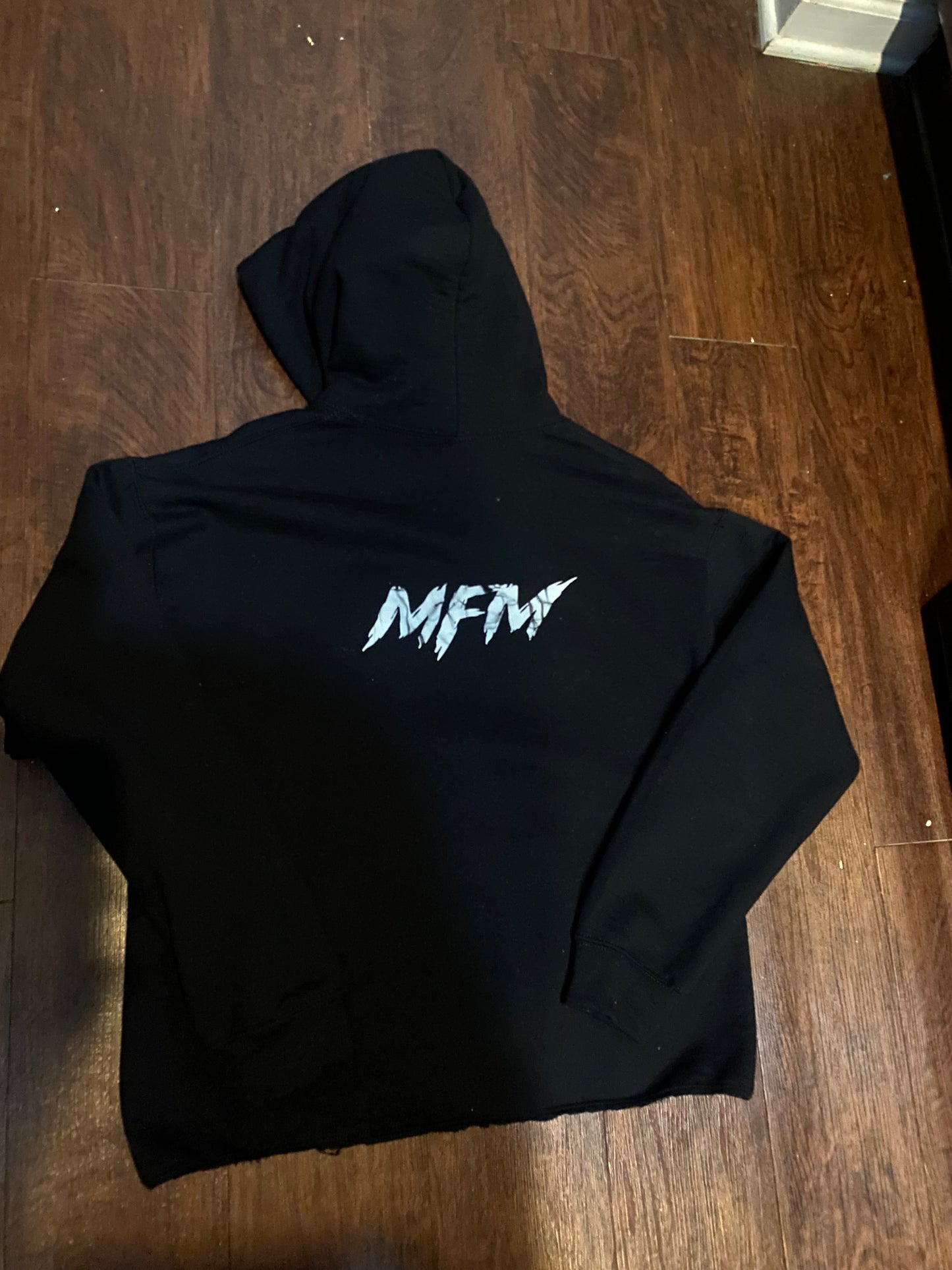 “Motivated” Black Hoodie