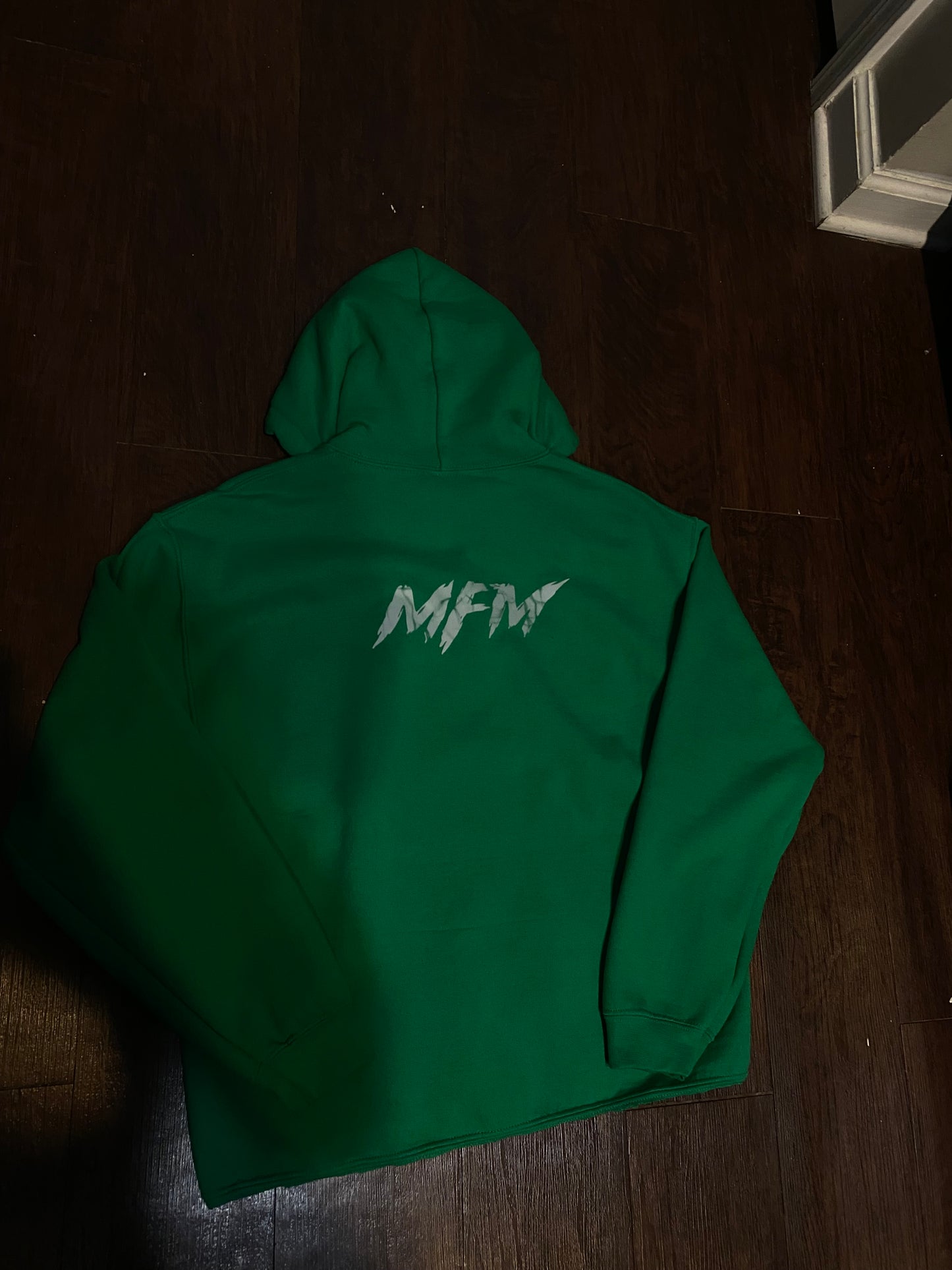 “Motivated” Green Hoodie